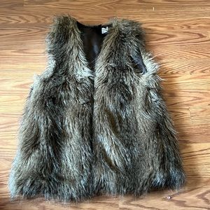 H&M faux fur vest